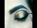 #shorts yellow halo #eyeshadow #youtubeshorts #yelloweyemakeup