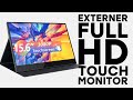 Externer Monitor von Wimaxit | 15 Zoll, Touchscreen und Full HD