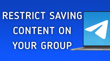 How To Restrict Saving Content On Your Group On Telegram App On PC (New Update)