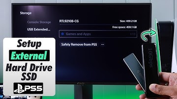 How To Setup External USB Hard Drive On PS5! [Expand Storage]