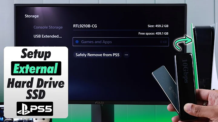 How To Setup External USB Hard Drive On PS5! [Expand Storage]