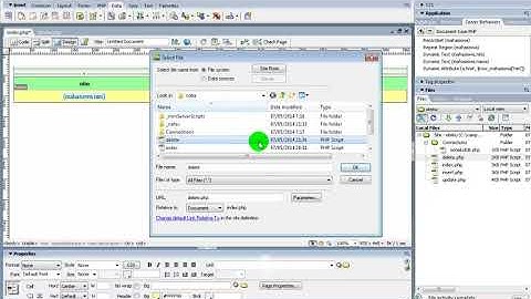 #5/5 CREATE DELETE & FINISH. CREATE, READ, UPDATE, DELETE (CRUD) HTML/PHP DI FARMEWORK DREAMWEAVER