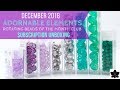 December '18 Rotating Beads of the Month Club | Adornable Elements | Jewelry Making Subscription