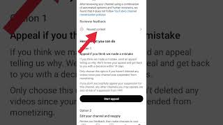 How to solve this problem #youtubeshorts #monetization