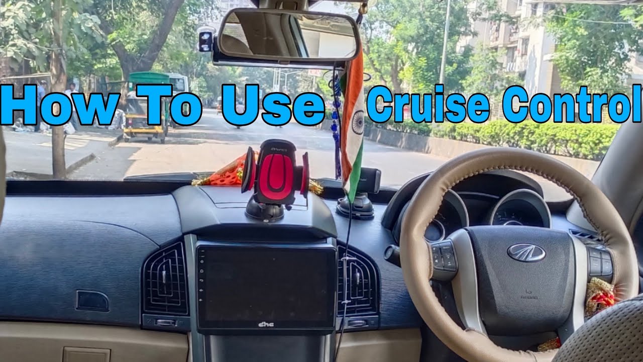 Saandeep : How To Use Cruise Control While Driving A Car.