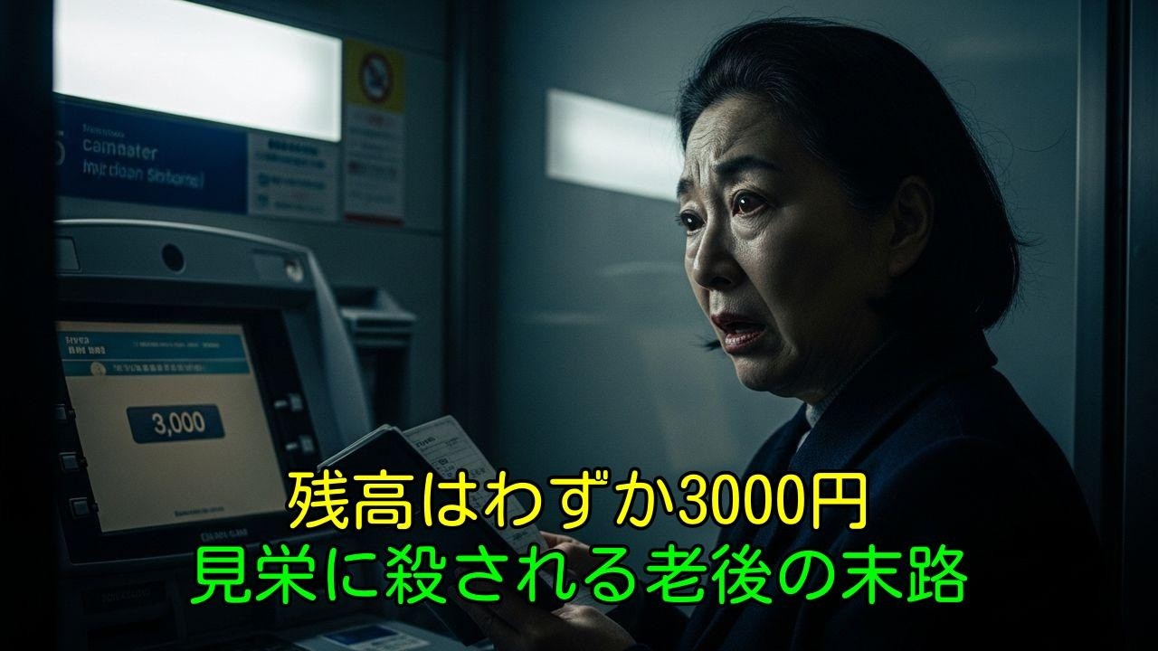「残高3000円…」73歳女性を襲った見栄の代償。完璧な家計簿の裏側