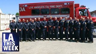 Los Angeles Fire Department Graduation of Crew 4