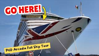 Download Lagu 🚢P\u0026O Arcadia 2025 Full Ship Tour: Secret Spots Revealed!🚢 MP3