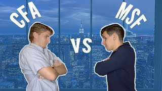 Information MSF vs CFA Discussion: What Designation is Best for Your Career in Finance News