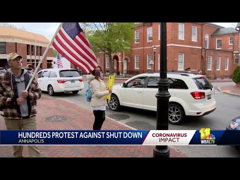 Protesters in Annapolis