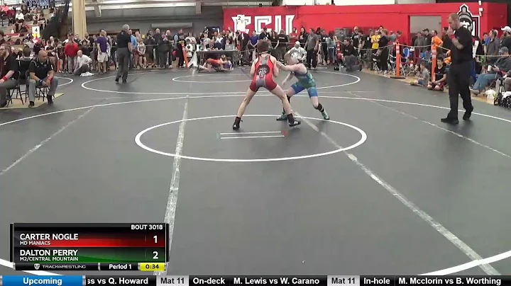 Schoolboy 77 Carter Nogle MD Maniacs Vs Dalton Perry M2-Central Mountain