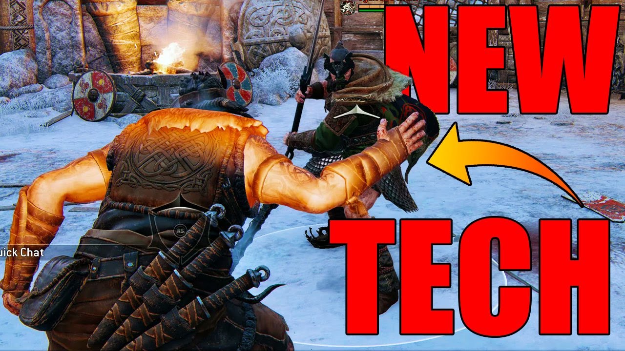 I FOUND NEW HIGHLANDER TECH THAT IS INSANELY STRONG!!!! | FOR HONOR ...