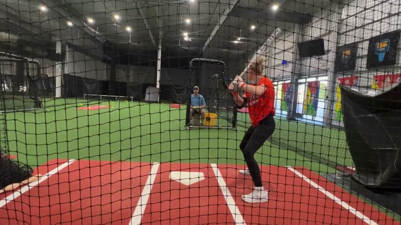 Softball Hitting Drills - Angle toss, 45’s , and Bellinger Drill - January 2025 #softball #hitting