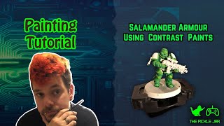 How to Paint: Salamander Armour Using Contrast Paint