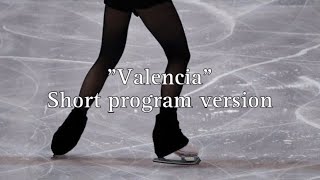 “Valencia” figure skating short program music