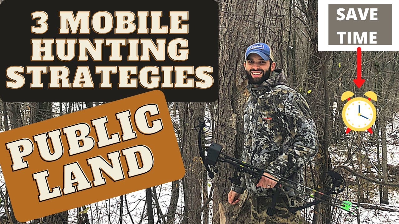 3 Mobile Hunting Strategies For Deer, That WORK! YouTube