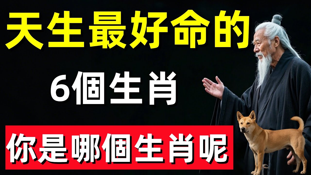 2026年第一名的生肖！他們財運會爆發的不可收拾，天生最好命！錢多的怎麼花都花不完！你是哪個生肖呢？#修行思維 #修行 #福報 #禪 #道德經 #覺醒 #開悟 #禅修