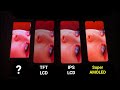 TFT LCD Vs IPS LCD Vs Super AMOLED Display Test