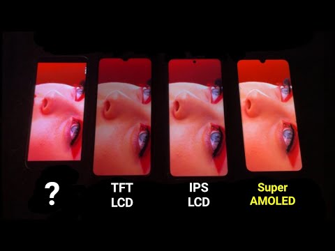 TFT LCD Vs IPS LCD Vs Super AMOLED Display Test