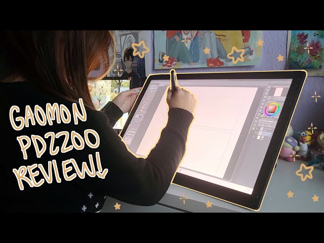 52□GAOMON 液タブ PD2200 RI0506-1 Amazon.com: GAOMON PD2200 Drawing Tablet with Screen, Full
