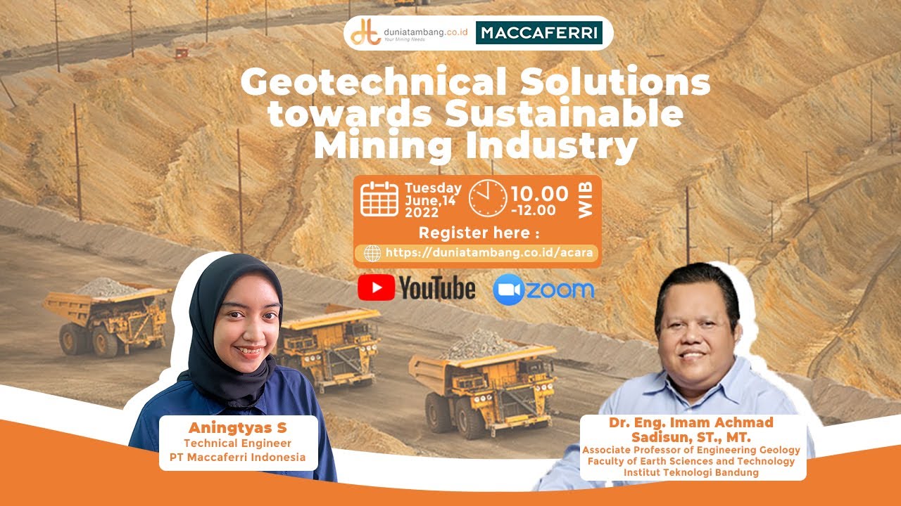 Webinar: Geotechnical Solutions towards Sustainable Mining Industry ...