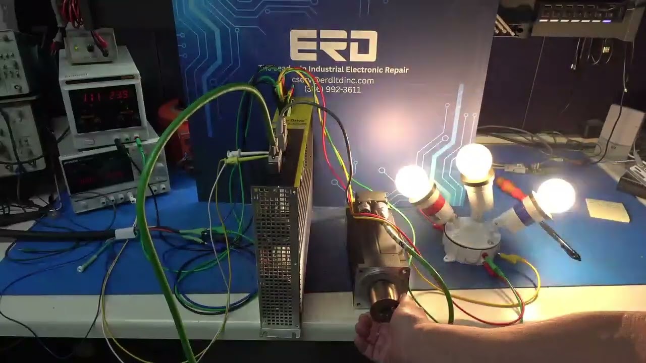 112525004 Baldor FlexDrive II AC servo drive FDH4A07TR-RN23 Repaired by ERD