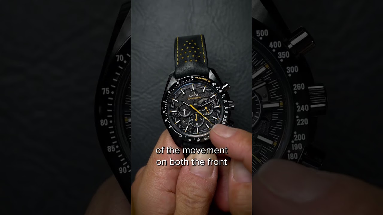 The Omega Dark Side of the Moon Apollo 8 is a remarkable edition of the famed Moon Watch...