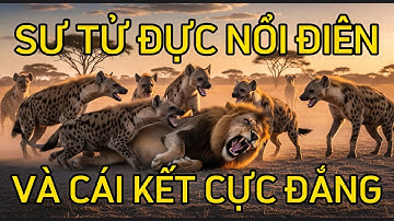 Đàn Linh Cẩu Gào Thét Trong Cơn Thịnh Nộ Sư Tử Đực! (Cảnh Hiếm Gặp)