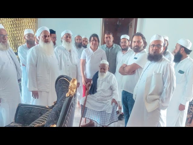 Hazrat Maulana abdul haadi sahab return to pratapgarh from Mumbai class=