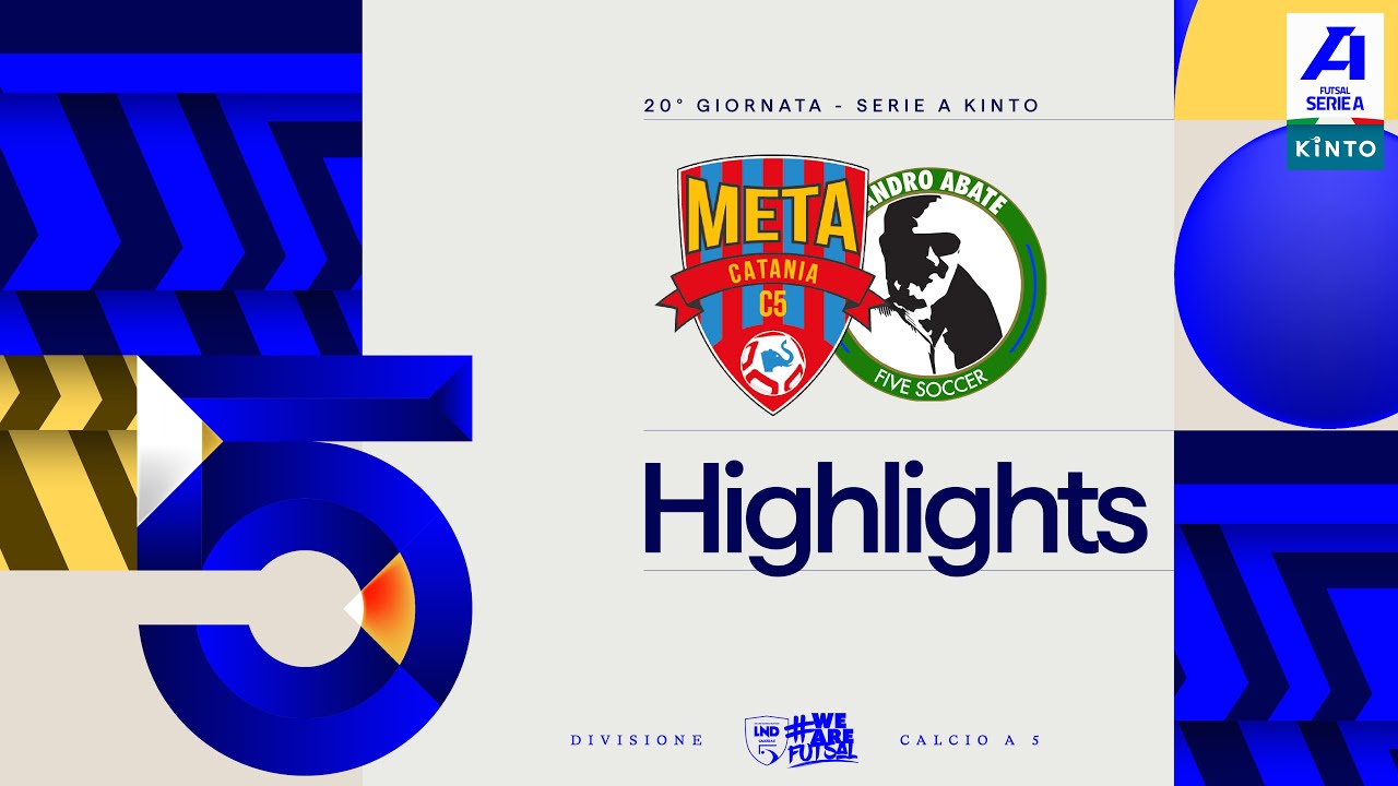Covei Meta Catania-Sandro Abate 6-4 | Gol e highlights | 20ª giornata | Serie A KINTO 25/26
