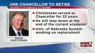 Doug Christensen retires as UNK Chancellor after 22 years