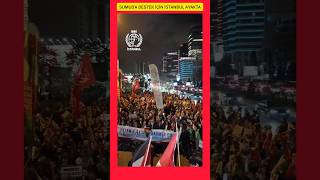 Global Sumud Filosuna Yapılan Saldırıyı Kınama Ve Sumuda Destek İçin İstanbul Bir Yürek Oldu