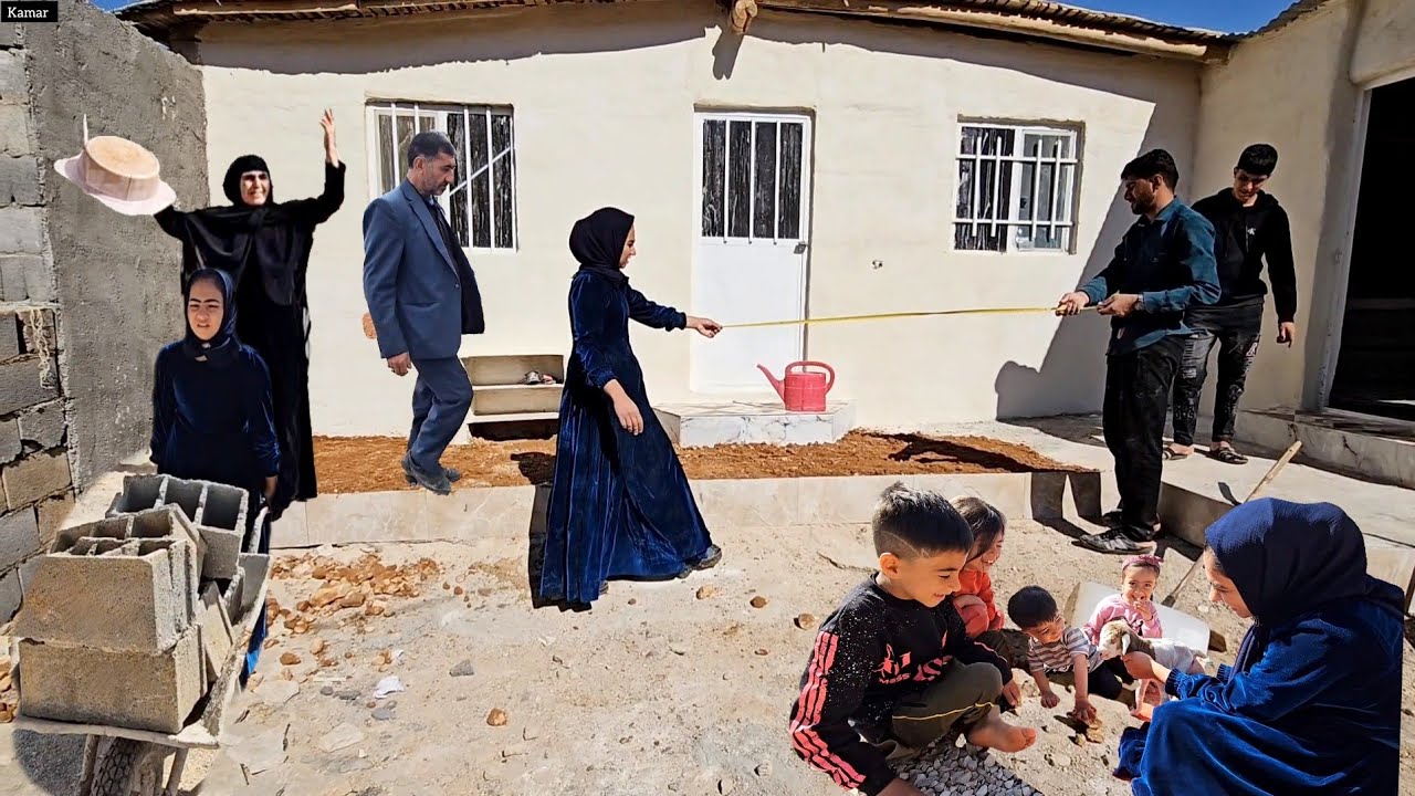 The Kamar family's amazing effort: rebuilding a dream home in the heart of the plain!