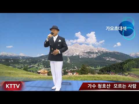 가수 청호산  모르는 사람  원곡 청호산 KTTV  영상 010 5071 8773 석양