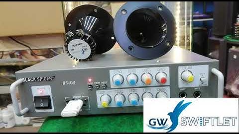 GW SWIFTLET HP2000 Tweeter For Swiftlet Farming