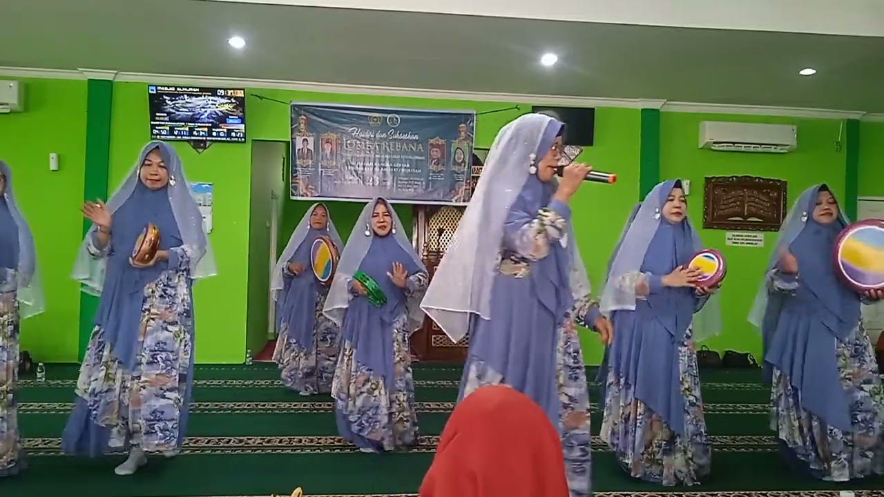 Rebana asyakirin juara 1lomba d talang kelapa