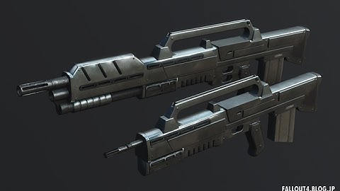 fallout4 MOD Review - Morita Battle Rifle amd Animation