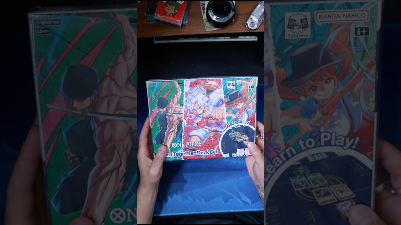 Opening the Learn Together Deck Set! #optcg #onepiece - YouTube