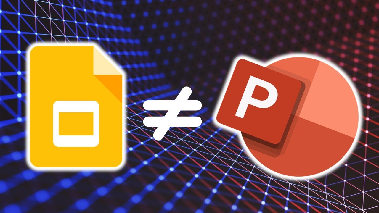 PowerPoint is NOT the same as Google Slides 🔥 [PPT TIPS] - YouTube