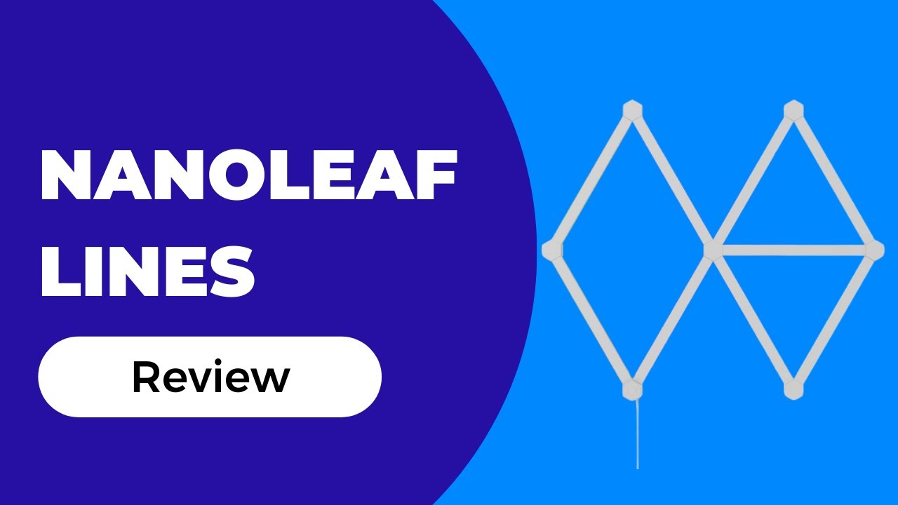 Nanoleaf Lines Review | Easy to Build Light Panels - YouTube