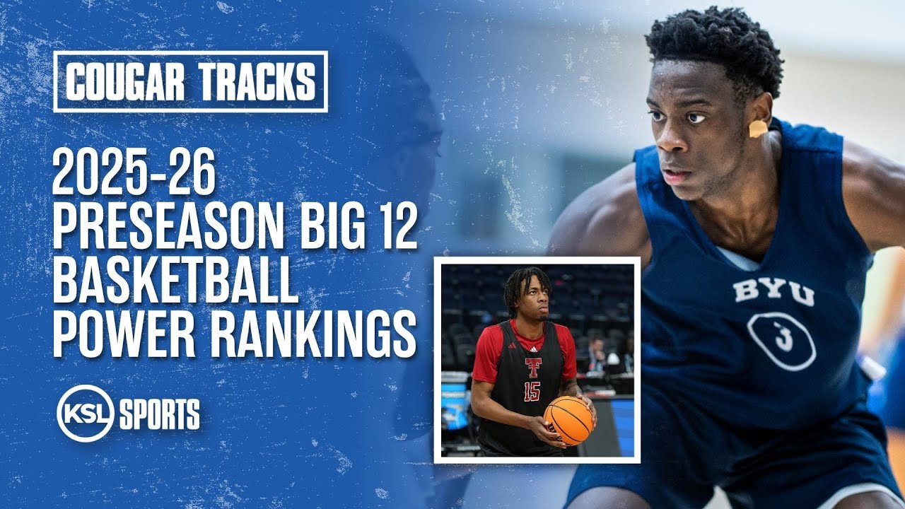 Big 12 Basketball Preseason Power Rankings For 2025-26 Season - YouTube