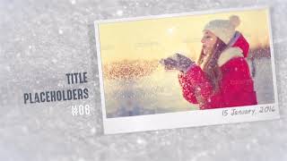Winter Memories | After Effects template