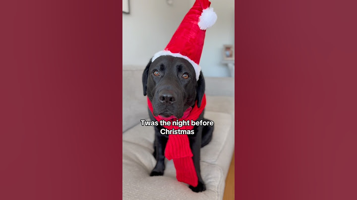 Twas the night before Christmas…