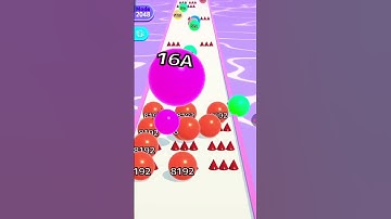 Ball Run 2048 - Gameplay Walkthrough Part 754B Infinity Mode New Best Record 4096AN (iOS, Android)