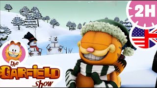 😸Garfield goes to the ski! 🏂 - The Garfield Show