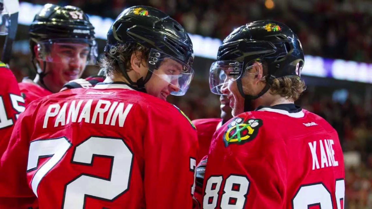 Artemi Panarin looks to be forcing connection with Patrick Kane