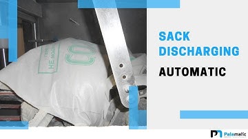 Sack discharging - Semi automatic sack discharging station SAS® | Palamatic Process Inc.