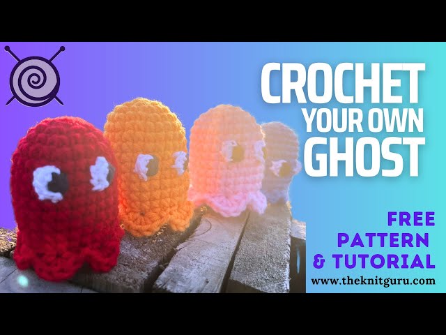 rurumu 縷縷夢兎　ghost motif crochet camisole How to Crochet Ghost | Light up Ghost | Easy Pattern