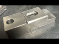 Tenditori a Profilo basso x Fresa - Part 2 - Making a Low Profile Mill Toe  Clamps - The Chamfering