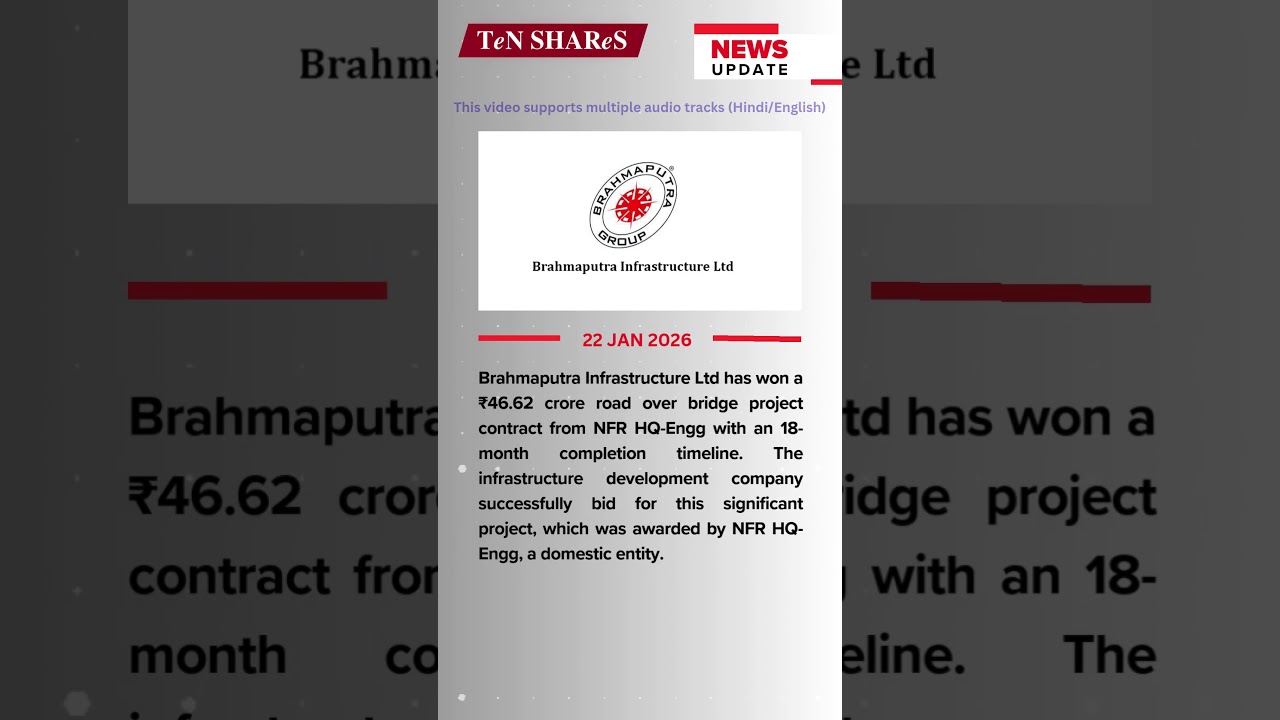 Brahmaputra Infrastructure | 22 JAN 2026 | 